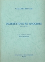 Quartetto re maggiore per archi partitura e parti