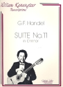 Suite d minor no.11 for guitar