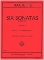 6 Sonatas vol.2 (nos.3-6) (BWV1033-1035) for flute and piano