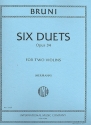 6 Duets op.34 for 2 violins
