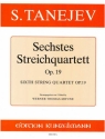 Streichquartett Nr.6 op.19  Stimmen