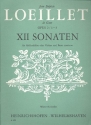 12 Sonaten op.2 Band 1 (Nr.1-3) fr Altblockflte oder Violine und Bc