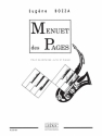 Menuet de pages pour saxophone alto et piano