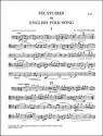 6 Studies in English Folk-Song for bassoon