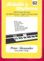 Peter Alexander und seine groen Erfolge: fr E-Orgel / Keyboard