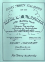 Kleine Kammermusik Band 1 fr Violine (Fltel, Oboe) und Cembalo