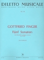 5 Sonaten op.3,6-10 fr Altblockflte und Bc