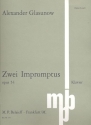 2 Impromptus op.54 fr Klavier