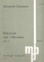 Prludium und 2 Mazurken op.25 fr Klavier