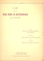 12 tudes de perfectionnement op.57 pour violoncelle