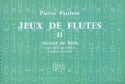 Jeux de flutes vol.ii pour flutes a bec (ssa) partiton