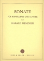 Sonate fr Kontraba und Klavier
