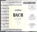 Konzert d-Moll BWV1043  für 2 Violinen und Orchester CD mit der Begleitung zur Solostimme