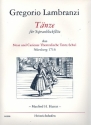 Tnze fr Sopranblockflte Neue und  Curieuse Theatralische Tantz-Schul  Nrnberg 1716