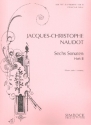 6 Sonaten Band 2 (Nr.4-6) fr 2 Flten (Violinen)