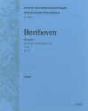 Konzert C-Dur Nr.1 op.15 fr Klavier und Orchester Partitur