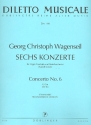 CONCERTO NO.6 G-DUR WV53 FUER ORGEL/CEMBALO UND STREICHORCHESTER STIMMENSET (4/3/0/2/1)