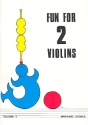 Fun for 2 Violins volume 3 8 well known pieces