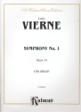 Symphony no.1 op.14 for organ