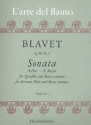 Sonata op.3,4 A-Dur fr Flte und Bc