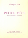 Petite pice pour flte (hautbois, violon) et piano