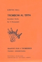 Tromboni al'erta Sonaten-Suite fr 4 Posaunen Partitur und Stimmen