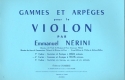 Gammes et arpges vol.2 pour violon Gammes et arpges  3 octaves