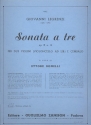 Sonata a tre op.2,13 per 2 violini e cembalo (Violoncello ad lib.)
