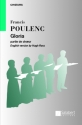 Gloria pour sopran solo, choeur mixte et orchestre partition choeur (en/la)