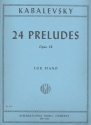 24 Preludes op.38 for piano