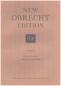 New Obrecht Edition Vol.5 2 Masses for SATB Voices Maas, Chris, Ed.