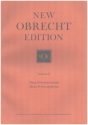 New Obrecht Edition Vol.8 2 Masses for SATB Voices Maas, Chris, Ed.