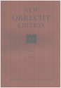 New Obrecht Edition Vol.15 Motets, Vol.1 Maas, Chris, Ed.