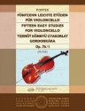15 leichte Etden op.76 Band 1 fr Violoncello