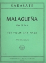 Malaguena op.21,1 for violin and piano
