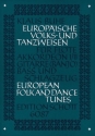 Europäische Volks- und Tanzweisen Für Flöte, Akkordeon 1/2, Gitarre, Baß und Schlagzeug Partitur