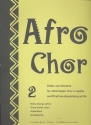 Afrochor Band 2 fr gem Chor a cappella und Rhythmus ad lib. Partitur