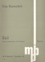 Exil fr Sopran, Instrumente und Tonband Partitur