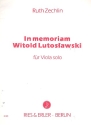 In memoriam Witold Lutoslawski fr Viola solo