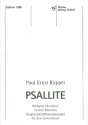 Psallite Einfache Chorstze fr 3 Stimmen (SAM) Partitur