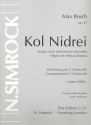 Kol Nidrei op.47 Adagio nach hebräischen Melodien für 5 Violoncelli Partitur und Stimmen