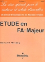 Etude fa majeur pour accordeon