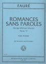 Romances sans paroles op.17 for piano