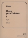 Duos op.8 Band 1 fr 2 Violinen Spielpartitur