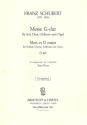 Messe G-Dur D167 fr Soli, Chor und Orchester Chorpartitur