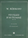 Feuillet d'automne op.29 fr Klavier