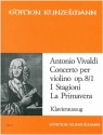 Concerto E-Dur op.8,1 fr Violine und Orchester fr Violine und Klavier