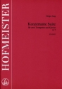 Konzertante Suite op.9 fr 2 Trompeten und Klavier