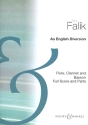 An english Diversion for flute, clarinet an bassoon score and parts