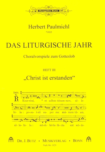 Das liturgische Jahr Band 3 - Osterzeit fr Orgel Christ ist erstanden